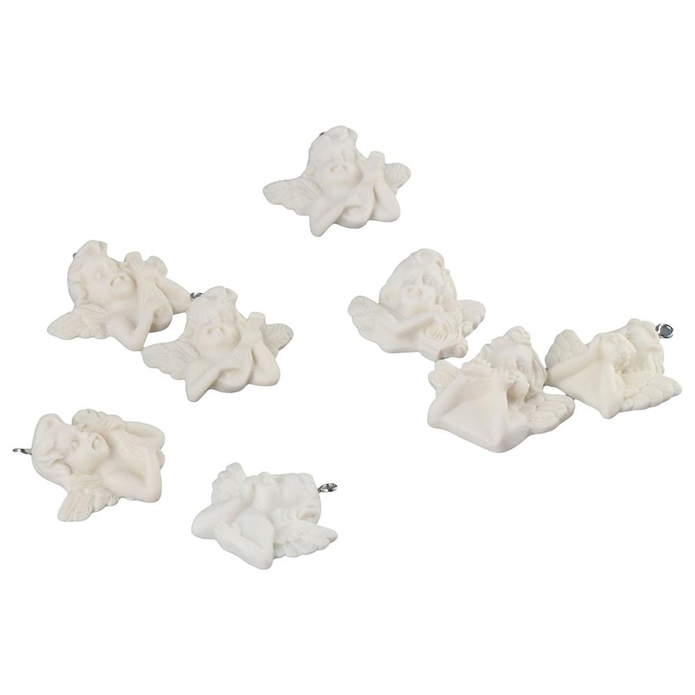 

20 шт. 20 шт. 3D-подвески, подвески, аксессуары «сделай сам», миниатюрное ожерелье с ангелом