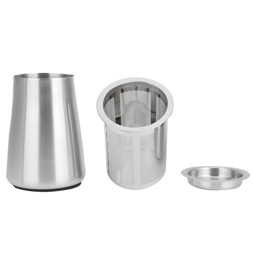 Non-slip Base Coffee Powder Filter 304 Stainless Steel Coffee Powder Sifter Coffee Brewing