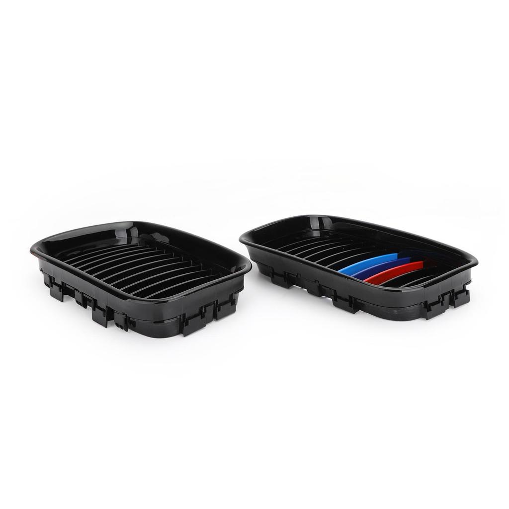 Kidney Sport Hood Grill Grille For 1992-1996 BMW E36 318i 325i Glossy Black