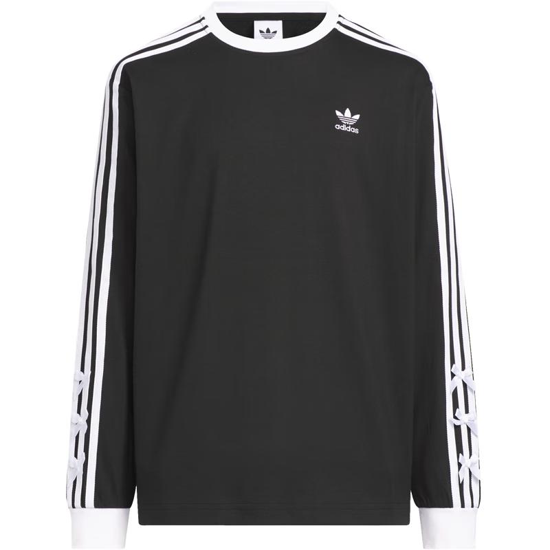 Adidas Girls  Trefoil Long Sleeve T-Shirt 140