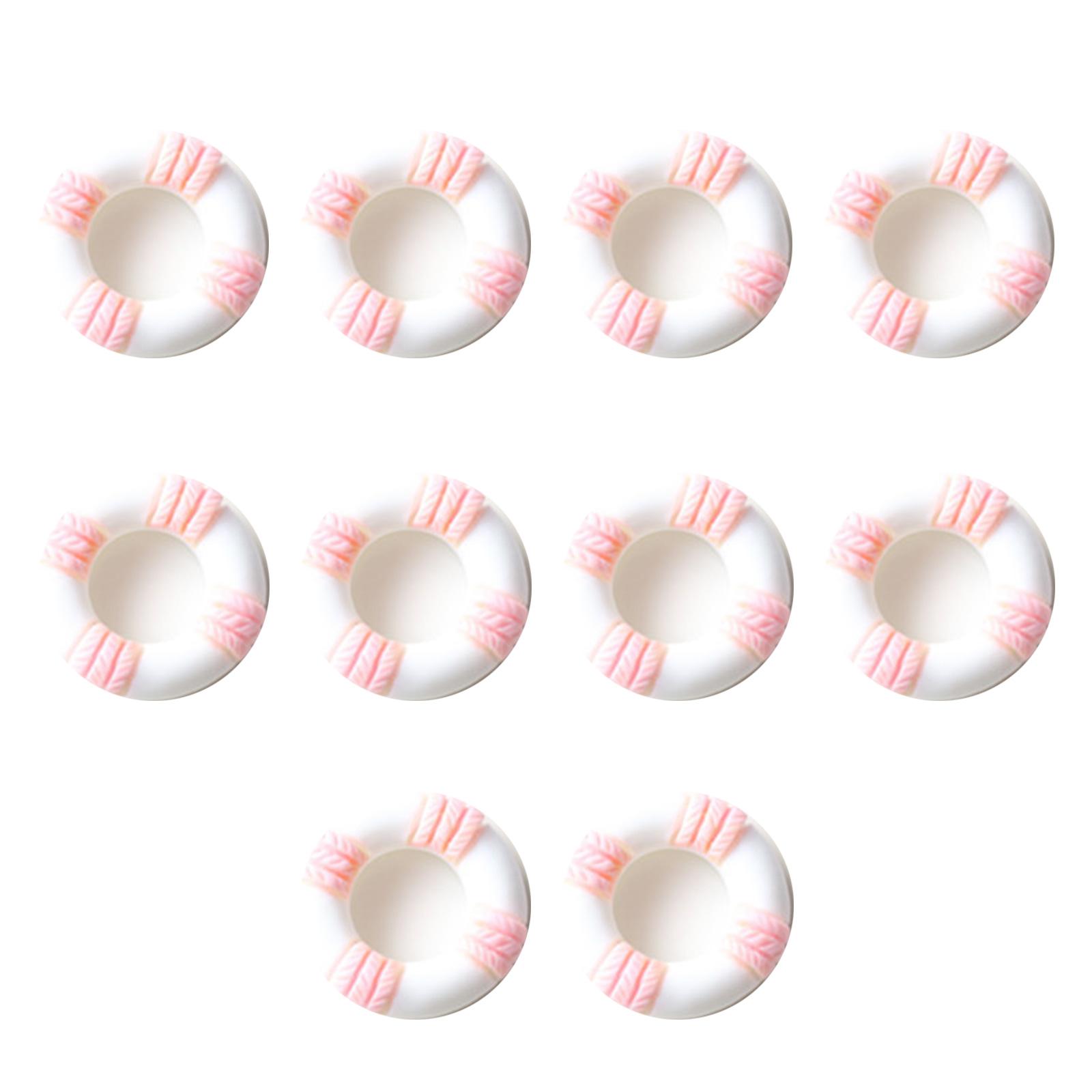 

Набор из 10 смоляных украшений в морском стиле с плоской задней стороной для творческих проектов 9