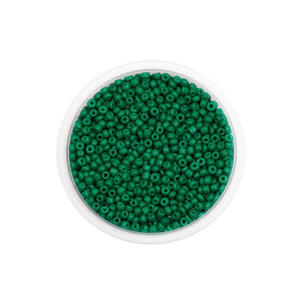 33-Color Solid Glass Beads for DIY Jewelry & Beaded Bracelets