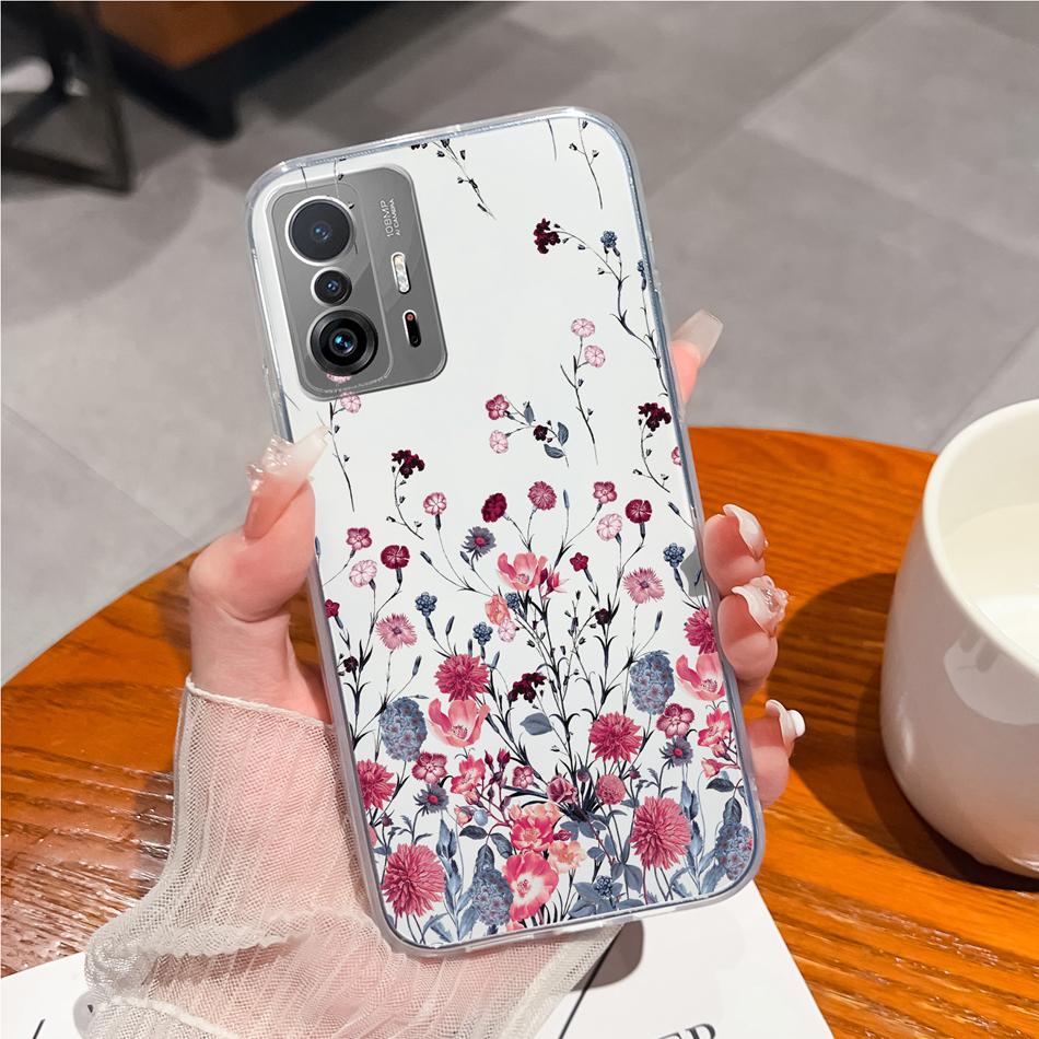 Phone Case For Xiaomi 11T Pro Creative Tag Soft TPU Silicone Clear Shockproof Bumper For Xiaomi 11 T Pro 11TPro Back Cover Coque