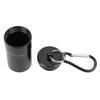 Portable Ashtray Waterproof Lightweight Aluminum Alloy Pocket Ashtray with Lid Keychain for Outdoor Travel