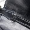 GUCCI Old Gucci Shoulder Bag Sherry line 2-way clutch black Calfskin Women Used