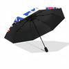 Football Club Emblem lion Umbrella Folding umbrella, automatic umbrella 8-Frame for Travel, camping Use Gift for Halloween Christmas