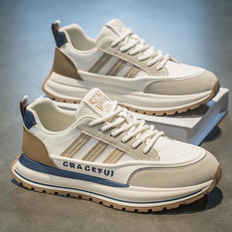 

Men s shoes 2025 summer new versatile breathable mesh lightweight sports Forrest Gump shoes youth platform casual trendy shoes 39