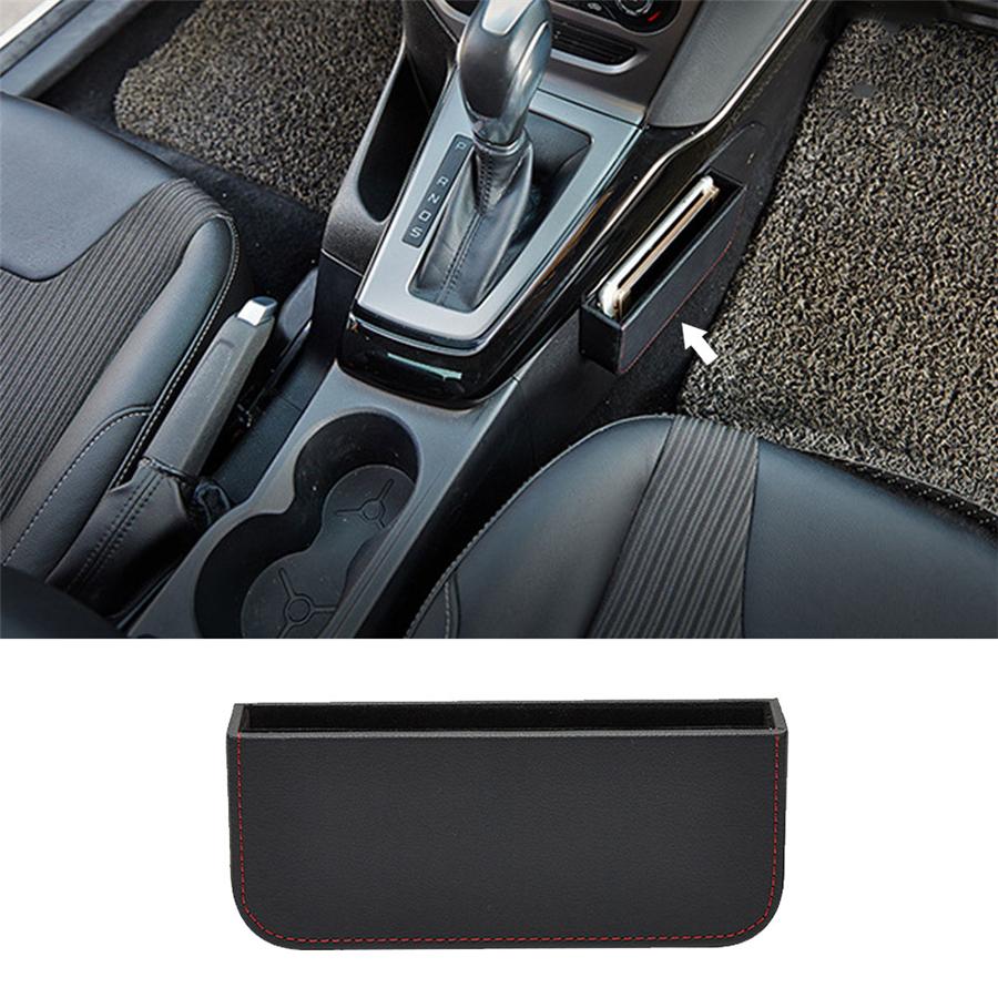 Car Seat Gap Multifunctional Storage Box Driver Side Organizer Phone Holder Box