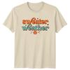 Pullover-Wetter T-Shirt Groovy Kürbis Herbsternte Thanksgiving