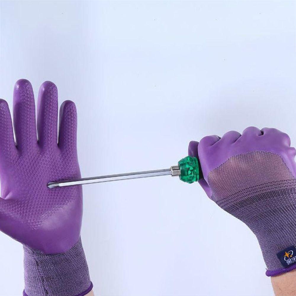 Safety Women's Protective Gloves Wear Resistant Horticultural Gloves Multipurpose Work Gloves DIY