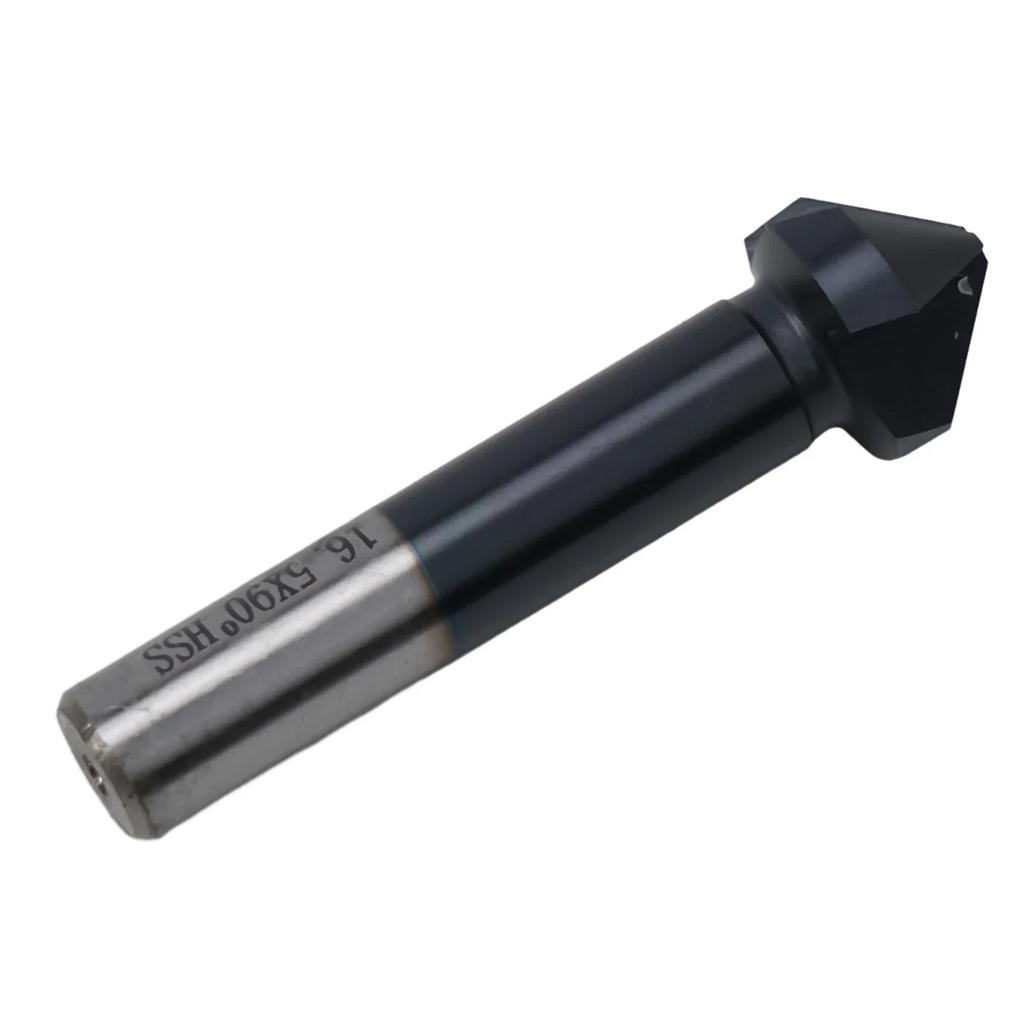 Tool Countersunk Drill Chamfering Tools Cobalt Drill Bit Gold TiAlN 1pcs 3 Flute Countersink Accessories Brand New