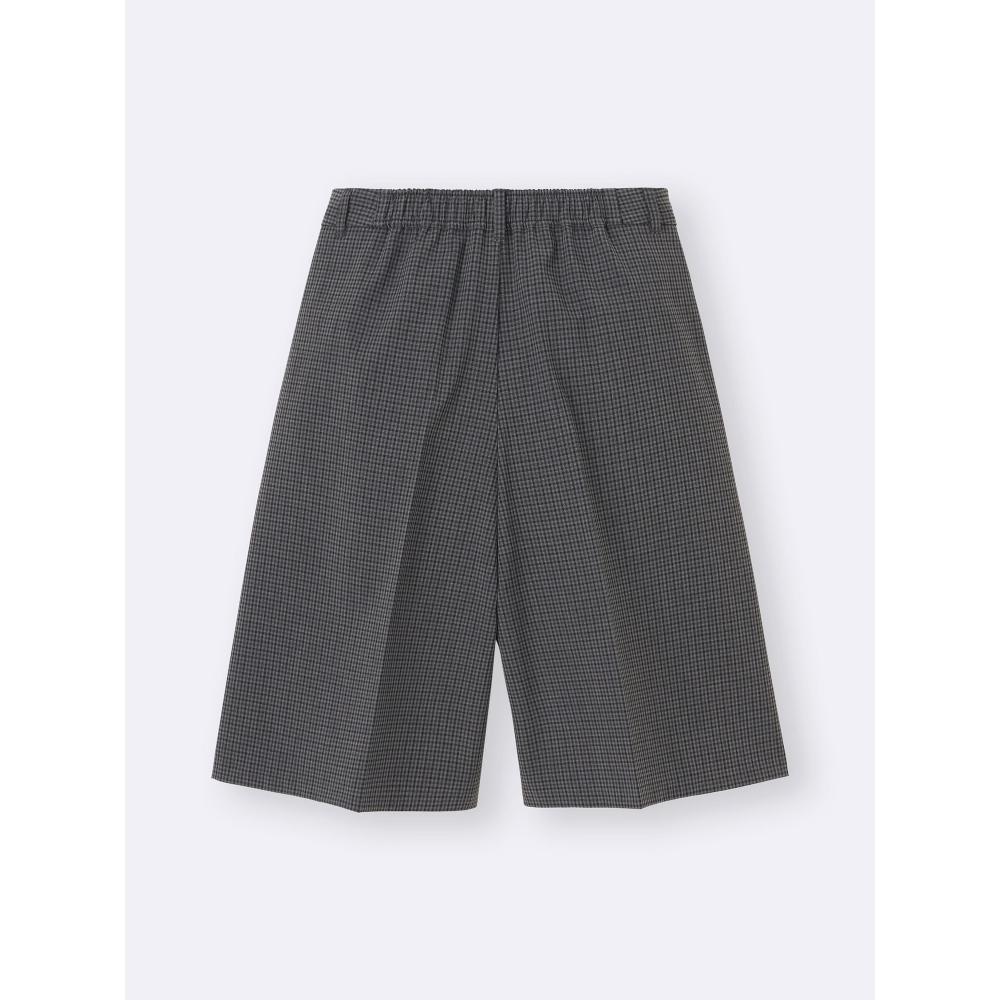 Gu Bermudové šortky s kostkovaným vzorem