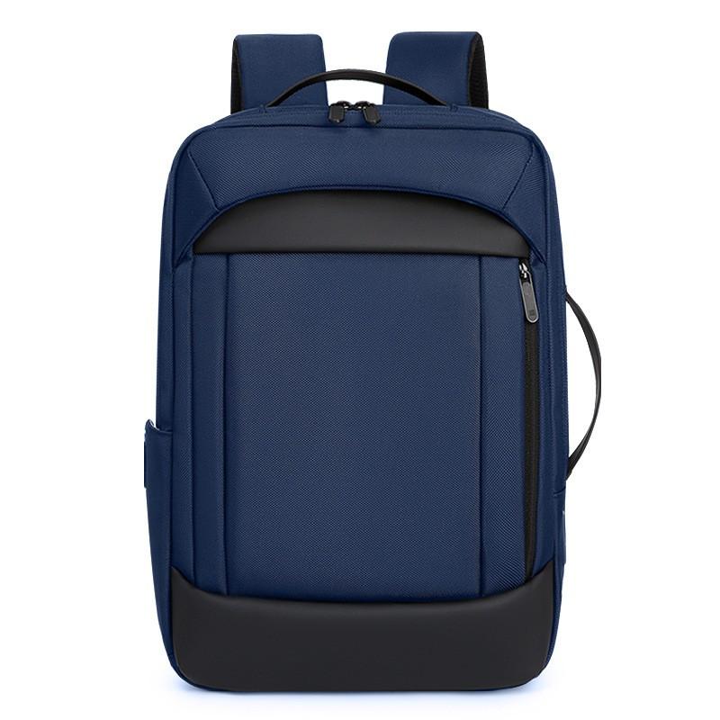 Unisex Business Travel Backpack Laptop Up To 15.6 Inch Water-Resistant Oxford Fabric Lightweight With Air-Cushion Straps