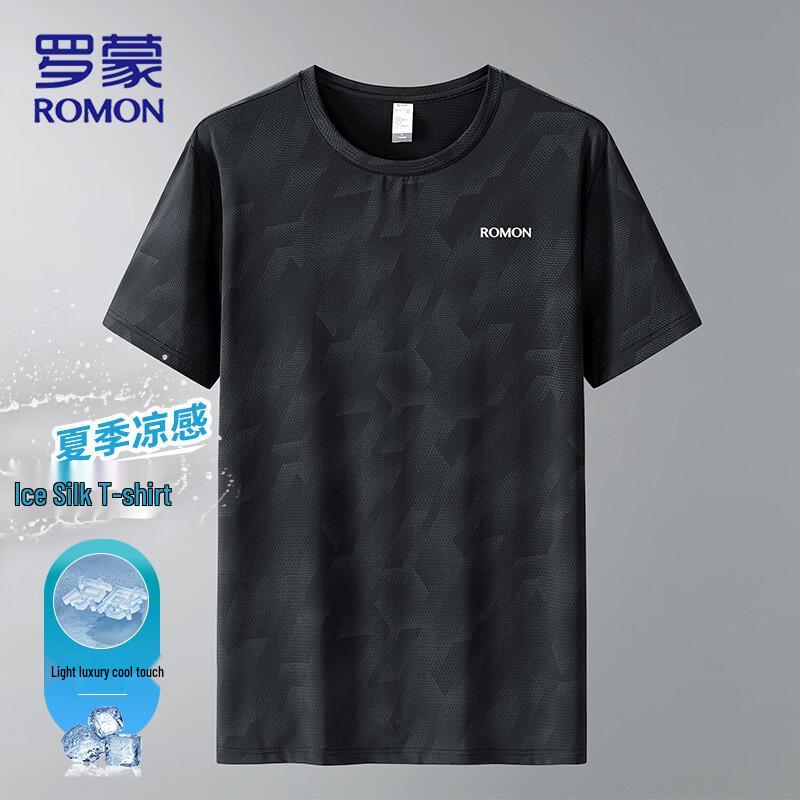 ROMON Men's Ice Silk Quick-Dry T-Shirt