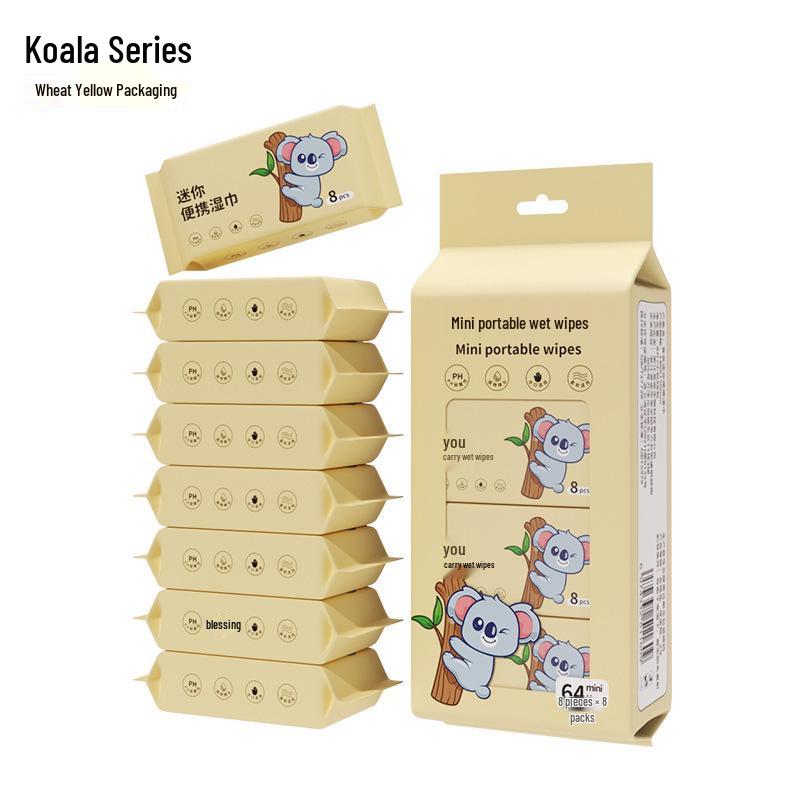 Portable Baby Hand and Mouth Mini Wipes: Child-Friendly Wet Wipes