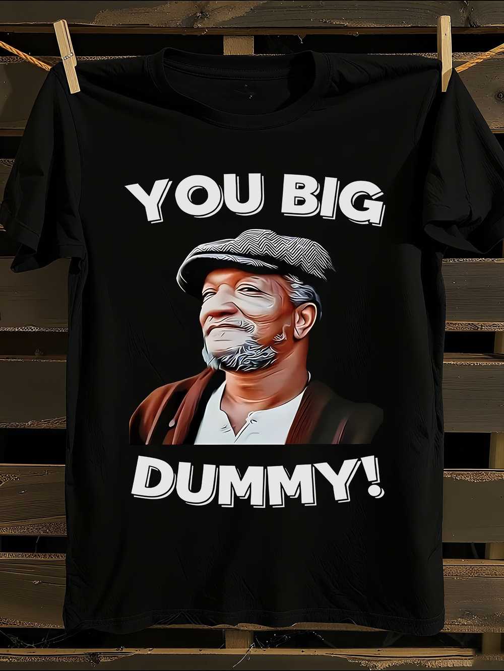 

You Big Dummy Funny TV Show Graphic T-Shirt Mens Tshirt Womens Tshirts with Letters Print Short Sleeves T-Shirt Casual Street Tee Shirt Top XXL