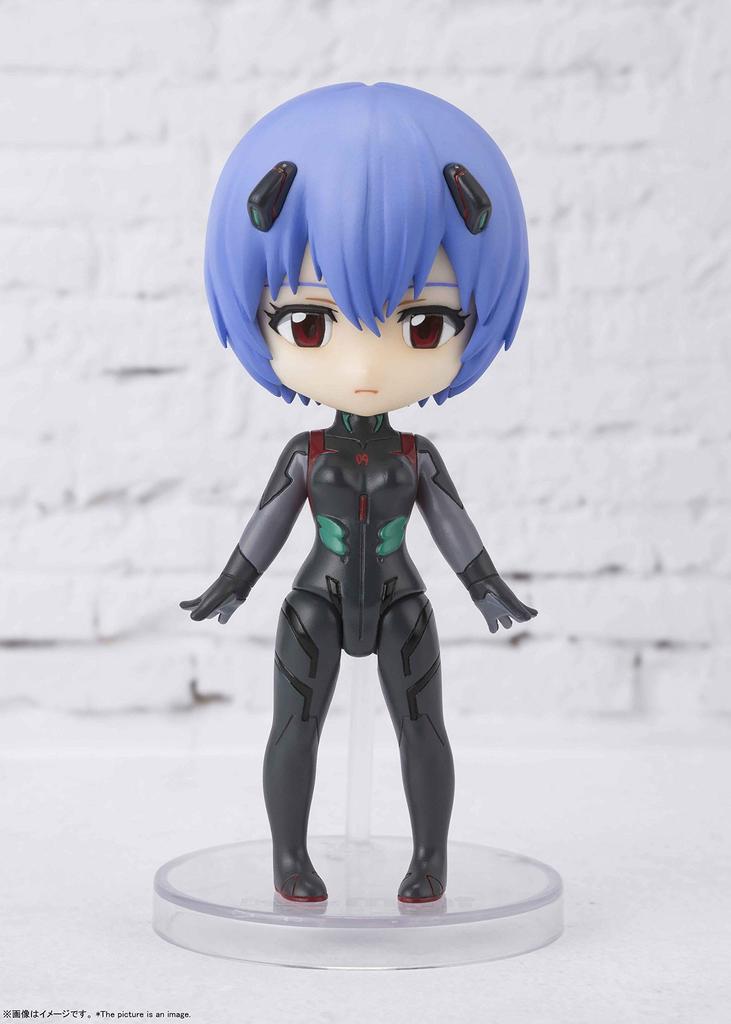 TAMASHII NATIONS Figuarts mini Evangelion Ayanami Rei approximately 90mm painted movable figure (tentative name) PVC&ABS