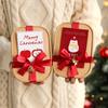 2025 Creative Cartoon Christmas Card: DIY Single-Page Gift with Handwritten Festival Blessing