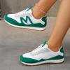 Fashion Lightweight Non Slip Sneakers for Women 2025 Spring Fashion Mix Color Flat Shoes Woman Soft Sole Casual Sports Shoes Plus Size
