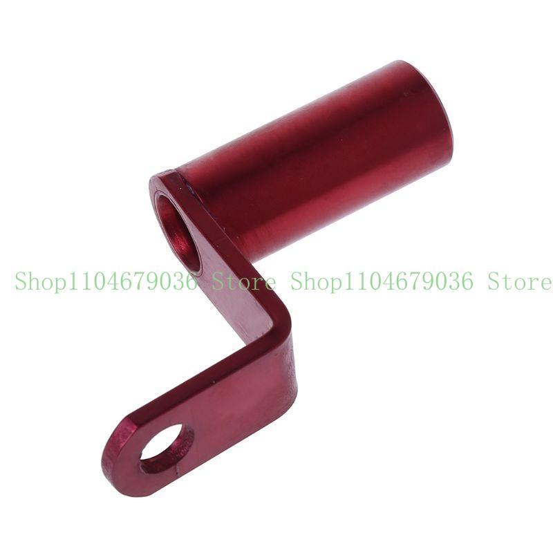 652F Motorcycle Rearview Mirror Mount Extender Bracket Clamp Cellphone Holder Lever