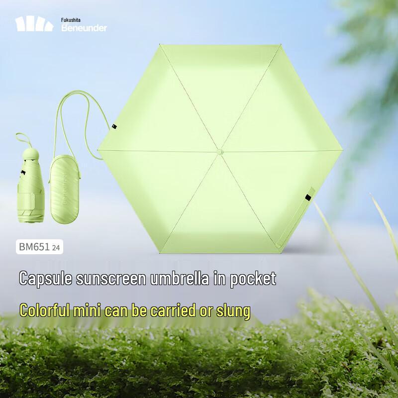 

BeneaththeBanana Capsule Five-Fold UV Protection Umbrella