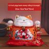 Lucky Cat Ceramic Ornaments - Cute Cartoon Decorations & Creative Gifts