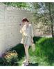 Korean Style Women's Summer Sun Protection Shirt & Shorts Set - Lightweight, Petite, Long Sleeve, Two-Piece, 2026 New Arrival