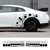 Creative Car Honeycomb Hexagon Vinyl Decals Waterproof Polygonal Stickers Auto Body Side DIY Styling Auto Accessories Universal
