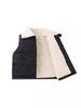 2025 Child's Fleece-Lined Down Cotton Winter Vest: Warm & Thick for Autumn/Winter