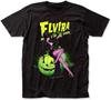 Elvira Mistress of The Dark Film Baumwolle Schwarz Unisex T-Shirt Unisex T-Shirt