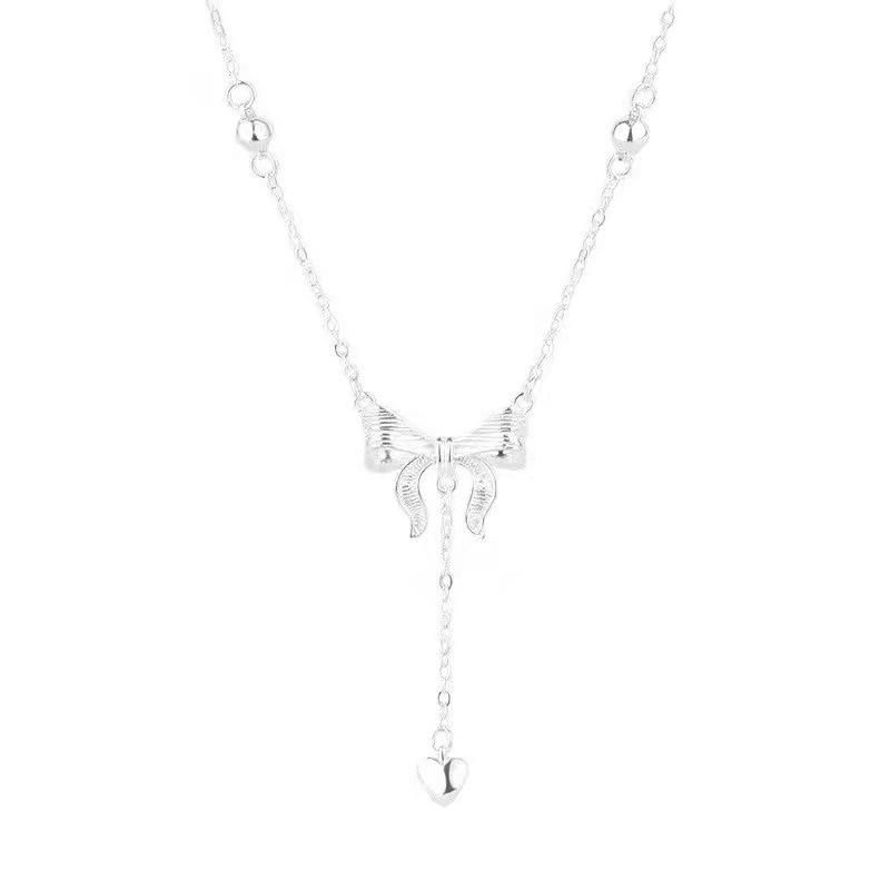 

Новогоднее ожерелье Escape Princess, женская мода, персонализированная подвеска в виде кисточки с бабочкой, цепочка для воротника INS Small Crowd