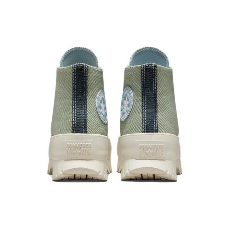 Converse Chuck Taylor All Star Lugged 2.0 High Summit Sage Unisex Sneakers Green Ocean-Retreat A03809C