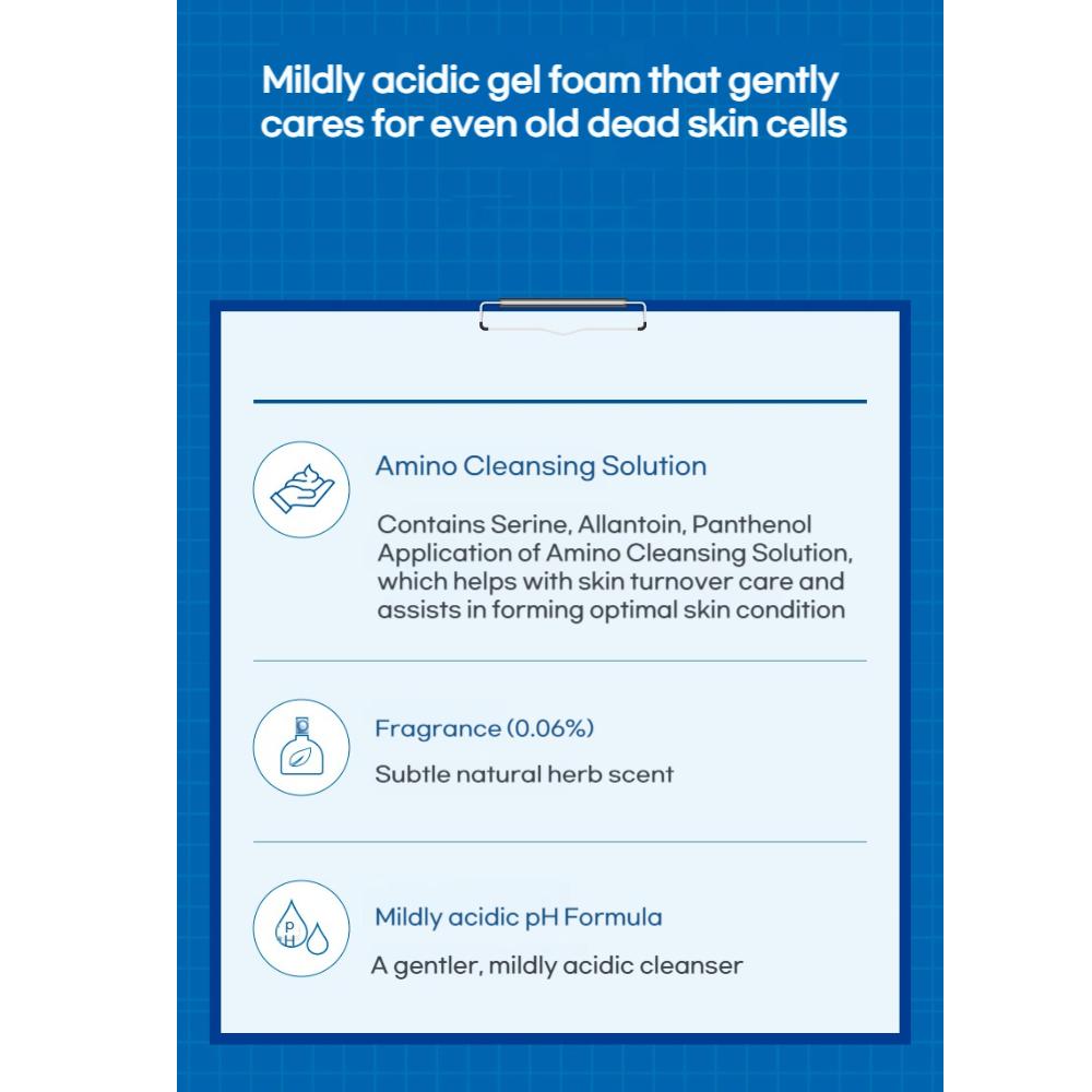 The Face Shop Dr. Belmeur Amino Clear pH-Balanced Foaming Gel Cleanser 190ml