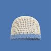 Handmade Crochet Flower Hat Thin Hollow Out Knitted Hat Cute Weave Cap  Girls
