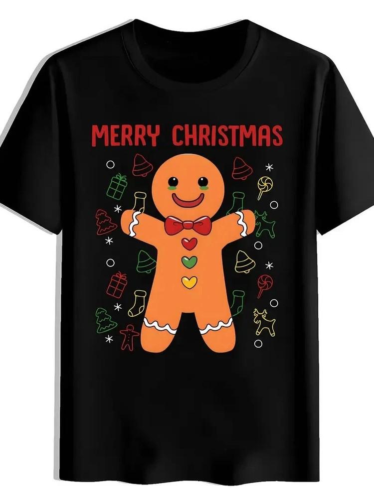 Christmas Santa Candy Cane Unisex T-Shirt 4XL