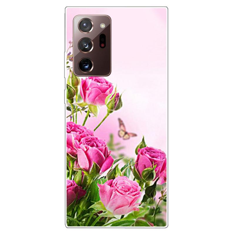 Soft Cover For Samsung Note 20 Ultra Case S20 FE TPU Print Cat Silicone Cases for Samsung Galaxy Note20 M52 5G Funda Coque Clear