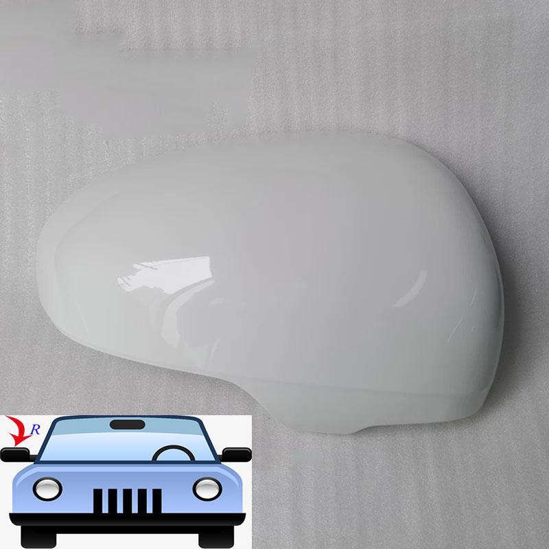 Protective Cover Door Mirror Shell For Toyota IQ Prius Verso 2012- Car Rearview Accessories Replace Pearl White
