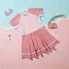 Girls' Sporty One-Piece Skirt Swimsuit: Quick-Drying, Breathable, Sunscreen