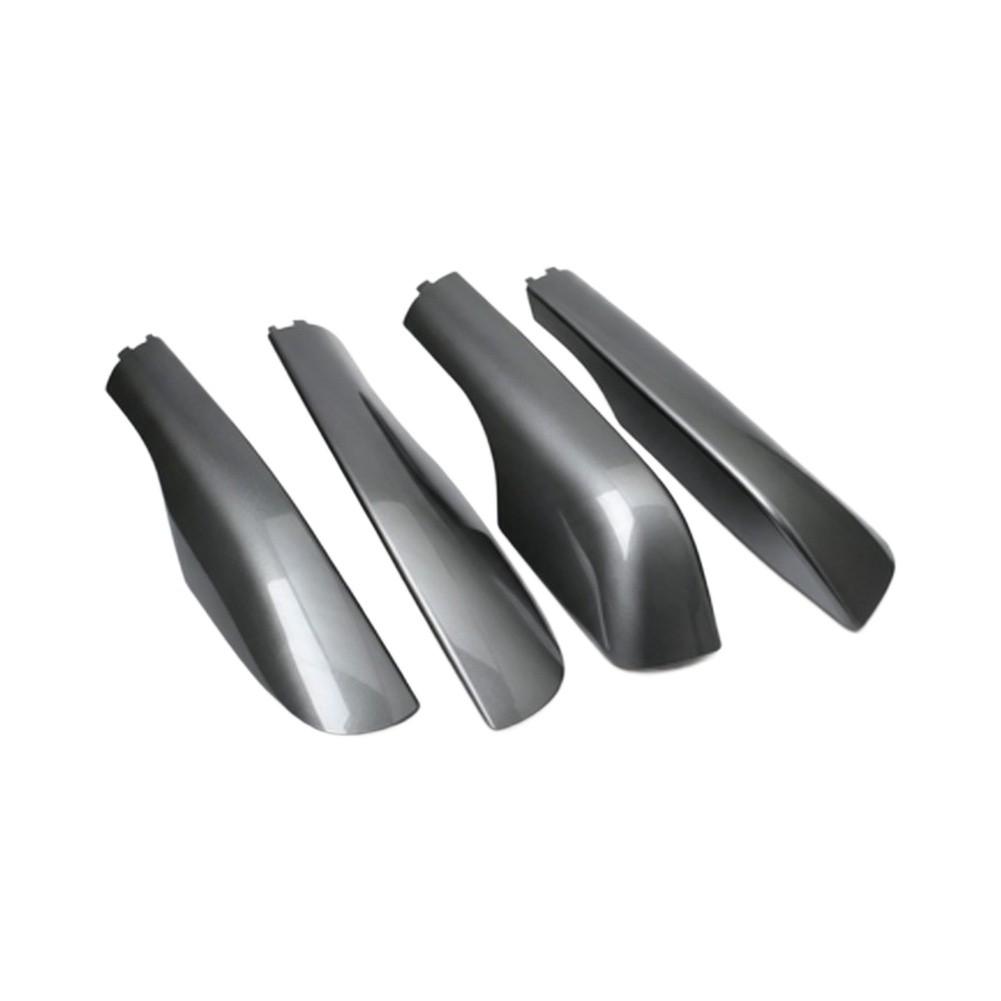 Roof Rack Leg Cover Replacement 4 Pieces for Toyota For Prado LC150 FJ150 2010-2018 ABS Material OEM 63491 60130 63492 60110Good product
