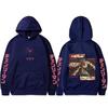 Anime Chainsaw Man Denji Pochita Merch Hoodie Herren Manga Lässig Übergroß Streetwear Herren Sweatshirt