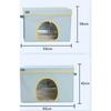 Cooling Outdoor Cat House, Weatherproof & Insulated Cat House for Outdoor/Indoor Cats, Waterproof Feral Cat House for Summer
