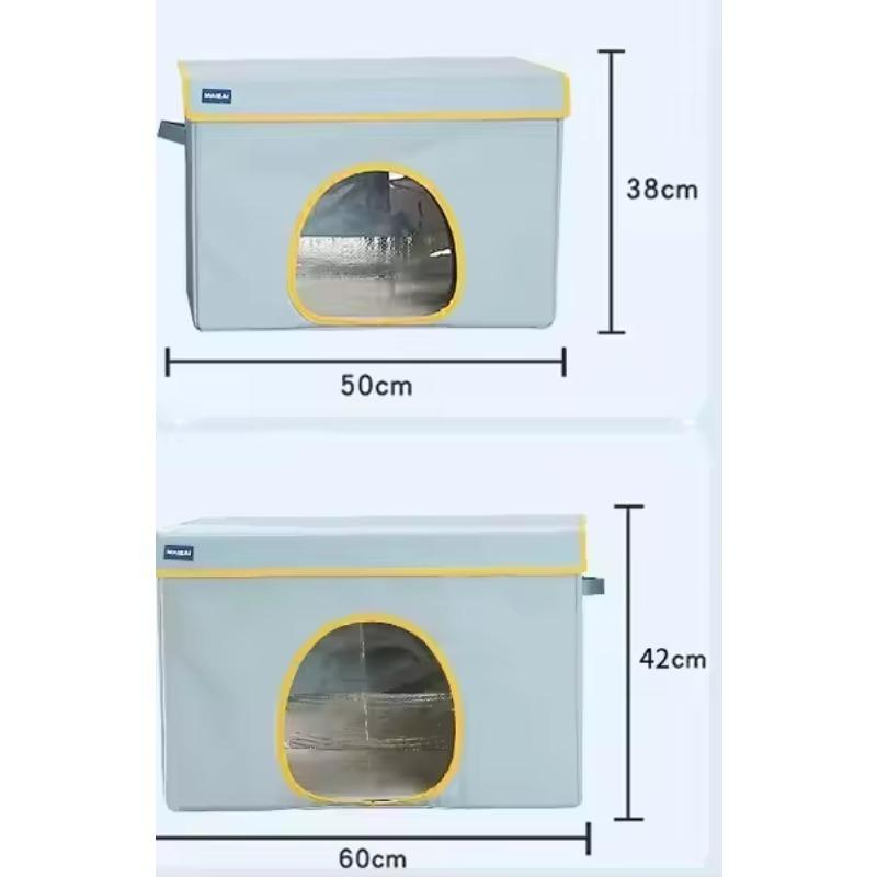 Cooling Outdoor Cat House, Weatherproof & Insulated Cat House for Outdoor/Indoor Cats, Waterproof Feral Cat House for Summer