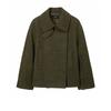 On On High Neck Boucle Short Coat New5wha41 4b