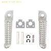 Set Of Rider Footrests For FZ6, FZ1, R6, R3, MT09, MT07, R1, R15, R25, FZ8, YZF600, YZF1000, XJ6 Motorcycle Front Foot Pegs