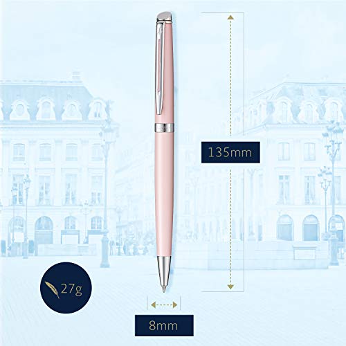 WATERMAN Metropolitan Essential Rosewood Ballpoint Pen, Oil-Based, 1891285, Officially Imported