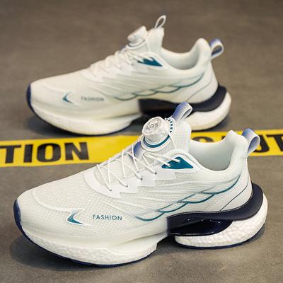 Sommer Spinnknopf Laufen Student Popcorn Stoßdämpfung Atmungsaktiv Lässig Sport Trendschuhe