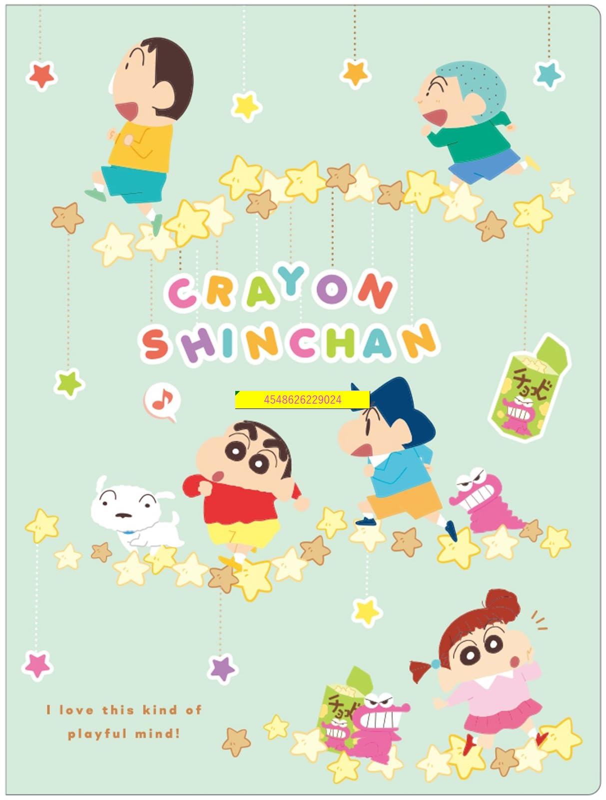 

Tees Factory Crayon 6P File Chocolate Velvet H312 x W235 мм Shin-chan приблизительно. КС-5543730CR