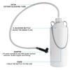 1L Transparent Manual Brake Fluid Extractor Collection Bottle Hand Pump For Automotive Brake Fluid Service Repair Tool