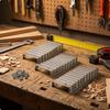 30 Stück Zaunpfahl Reparaturhalterung | Wiederverwendbares abnehmbares Design, Biegsam zur Anpassung, Gestanztes Metall