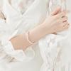 Solid 999 Fine Silver Möbius Strip Bracelet - Women's Jewelry Gift